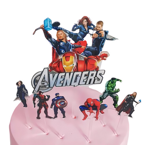 Avengers Characters Toppers Set