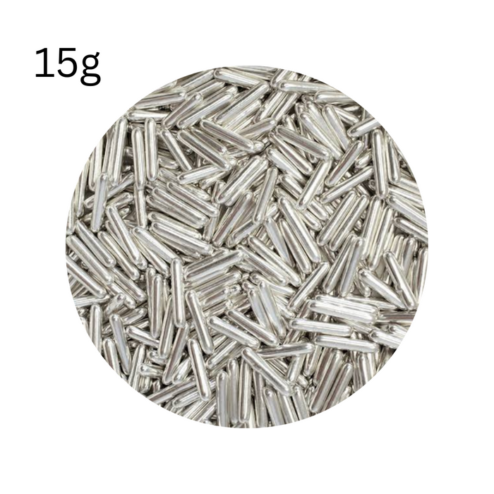 Silver Rod Sprinkles