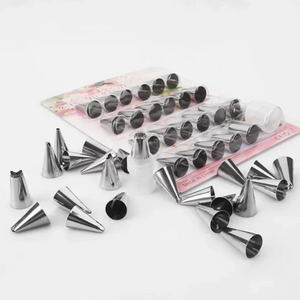 Small Piping Tips Set (24 Pieces)