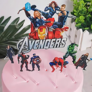 Avengers Characters Toppers Set