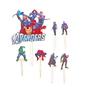 Avengers Characters Toppers Set