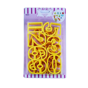 Numbers Cutters Set (15 Pieces)