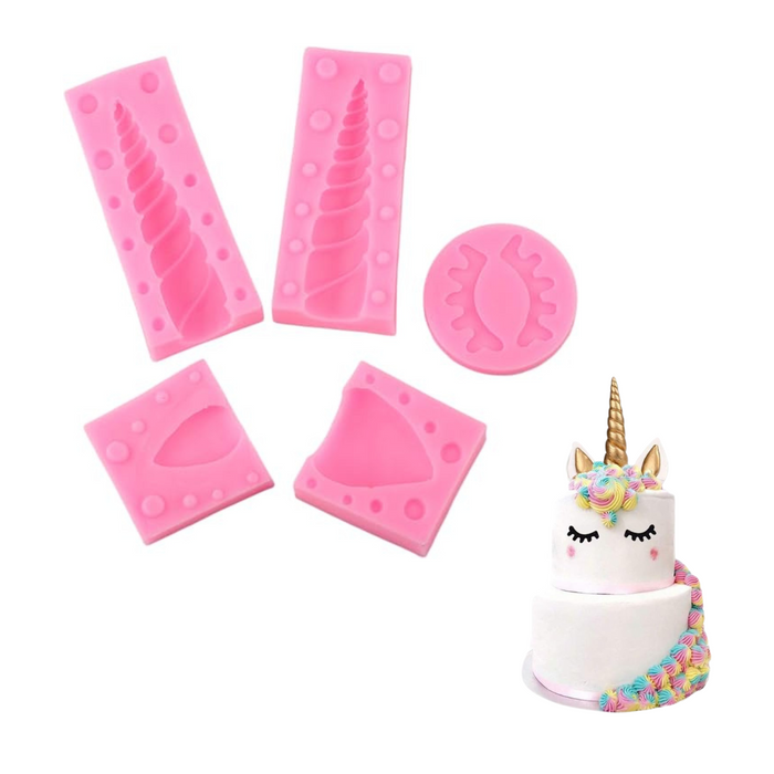 Unicorn Set Silicone Mold