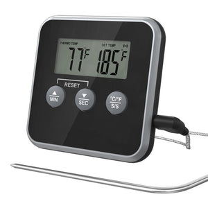 Timer and Probe Digital Thermometer