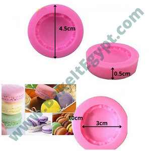 Macaron Silicone Mold (2 Sizes Available)