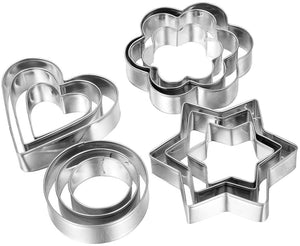 Stainless Steel Cutter Set (12 Pieces)