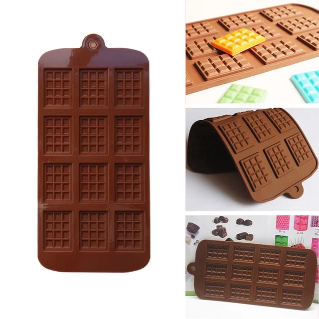 Mini Chocolate Bar silicone mold (1pc)