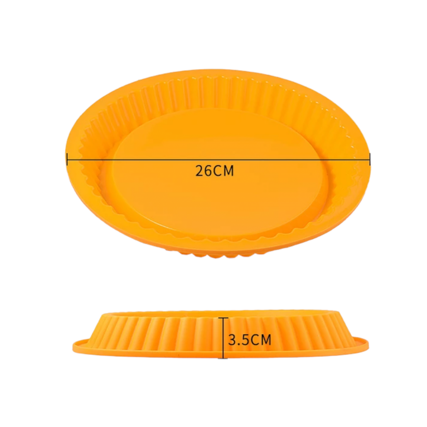 Tart Pan Silicone Mold – Bake It Egypt