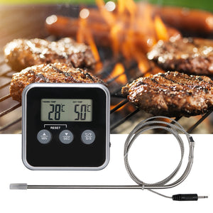 Timer and Probe Digital Thermometer