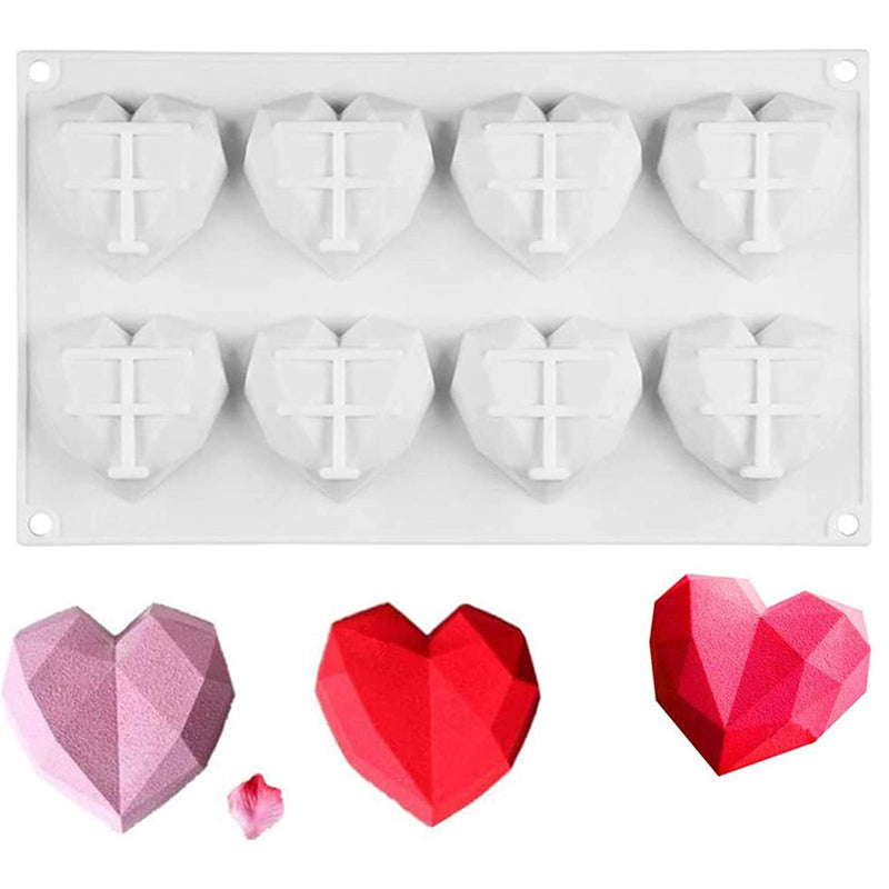 Heart mold silicone best sale