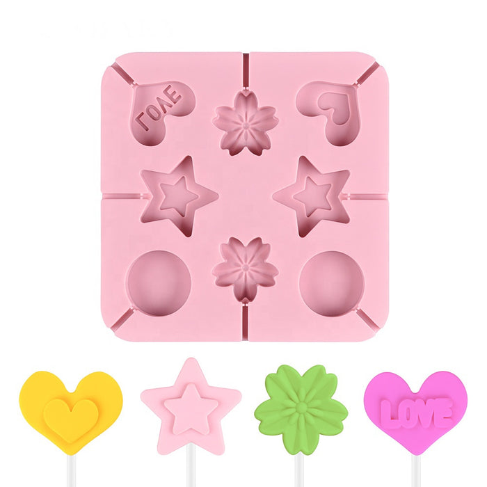 Love-Themed Lollipop Mold